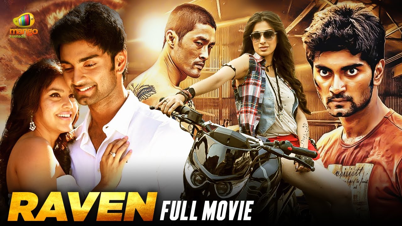 RAVEN Kannada Full Movie 4K | Atharvaa | Johnny Tri Nguyen | Latest Kannada Dubbed Movie 2024