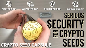 Secure Your Bitcoin Crypto Seed Phrase - Crypto Seed Capsule