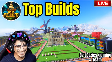 Mera Town MCFleet ke TOP 5 Builds me | Reaction to My Town in MCFleet Official Video #mcfleet