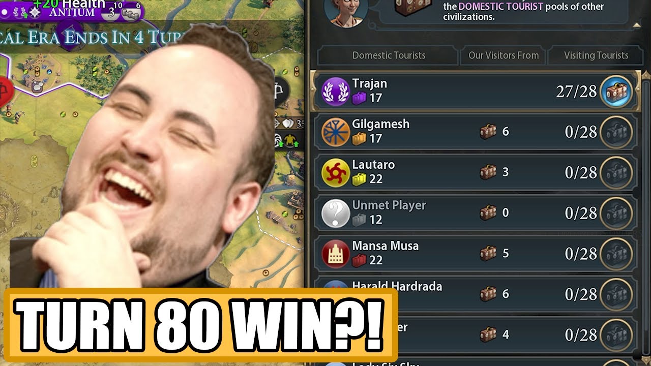 Monopolies in Civ 6 are BROKEN Turn 84 Culture Victory YouTube