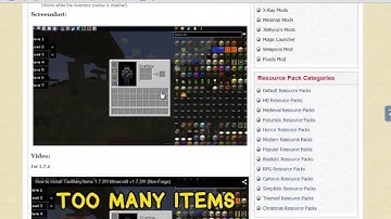 How to install Too Many Items (TMI) on Minecraft without Forge/ModLoader