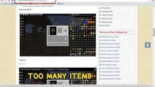 How to install Too Many Items (TMI) on Minecraft without Forge/ModLoader