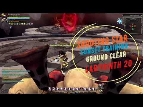 dragon nest gear master  2022  DRAGON NEST SEA - SHOOTING STAR SUNSET TRAINING GROUND LABYRINTH 20