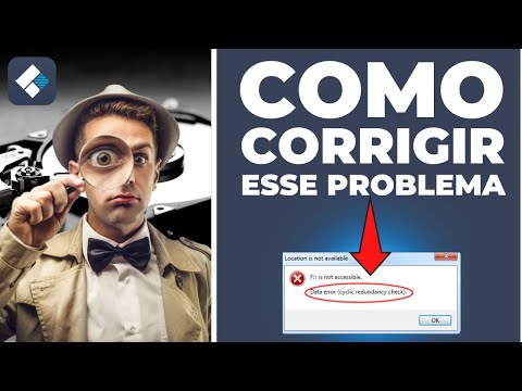 Vídeo: Como copiar um arquivo e ignorar erros de verificação de redundância cíclica