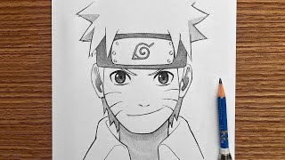 Anime Sketch How To Draw Naruto Uzumaki Easy Step-By-Step