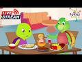 🔴 LIVE! Purple Turtle | Kids Learning | Animated Videos