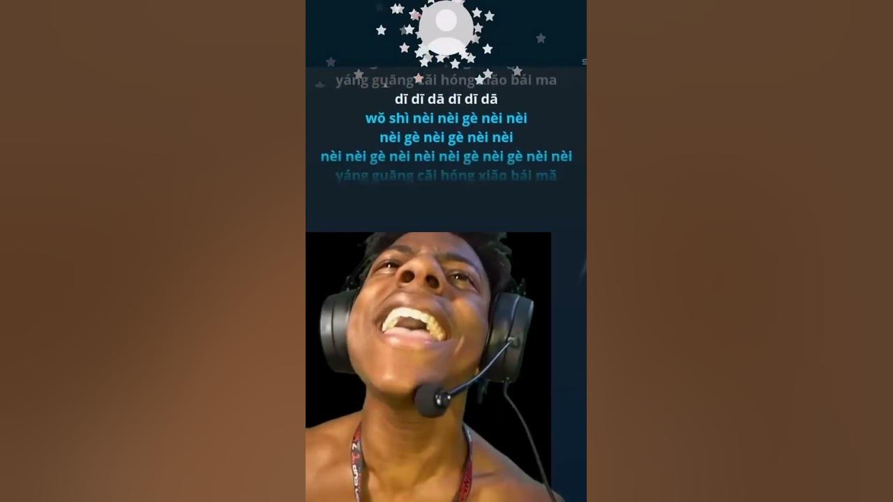iShowSpeed singing sus chinese song 😂😂 (funny) #shorts #ishowspeed
