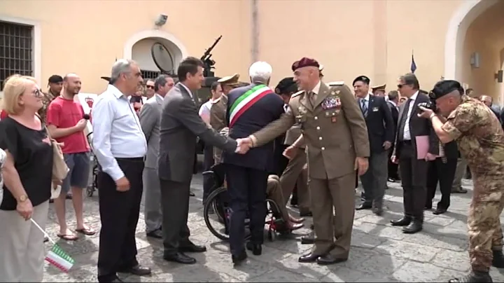 Consegna chiavi citt Generale Masiello (1/3)