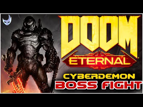 Doom Eternal - BOSS FIGHT Cyberdemon destroyed by professional sweatlord.