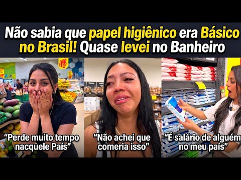 Descobriu o básico dos Brasileiros e chorou na hora! No meu País só governo usa isso