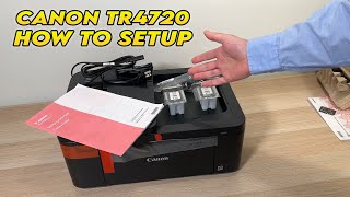 How to Setup Canon PIXMA TR4720 Printer For the First Time +Connect  to PC & Scan screenshot 5