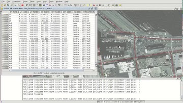 "GIS for municipality management" course (Mod. 7.1): Editing (Graphical and alphanumeric editing)