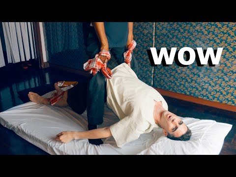 Antico Massaggio col Lenzuolo che mi Ha Letteralmente Appeso! ASMR