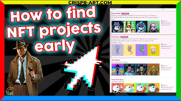 🔎 How to find NFT projects early