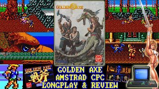 [AMSTRAD CPC] Golden Axe - Longplay & Review