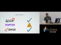 Eric Dill: Is Spark still relevant? Multi-node CPU and single-node GPU workloads.. | PyData NYC 2019