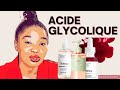 Acide glycolique comment l utiliser sur peau noire