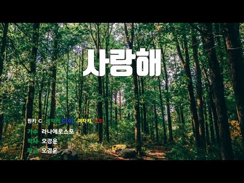 [은성 반주기] 사랑해 - 라나에로스포