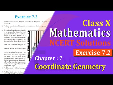 Ex 7.2, 2 - Find coordinates of points of trisection - Ex 7.2