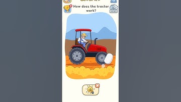 How does the tractor 🚜 work || Dop 5 || #shorts #dop5