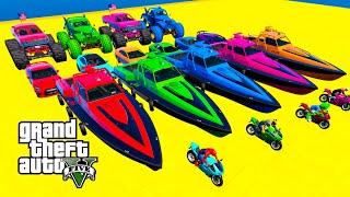 GTA V Epic New Stunt Race For Car Racing Challenge by Trevor