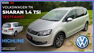 Ich Fahre Den Letzten Vw Sharan 1.4 Tsi 7N Highline 2022 | Ehrlicher Test Leistung, Qualität, Optik