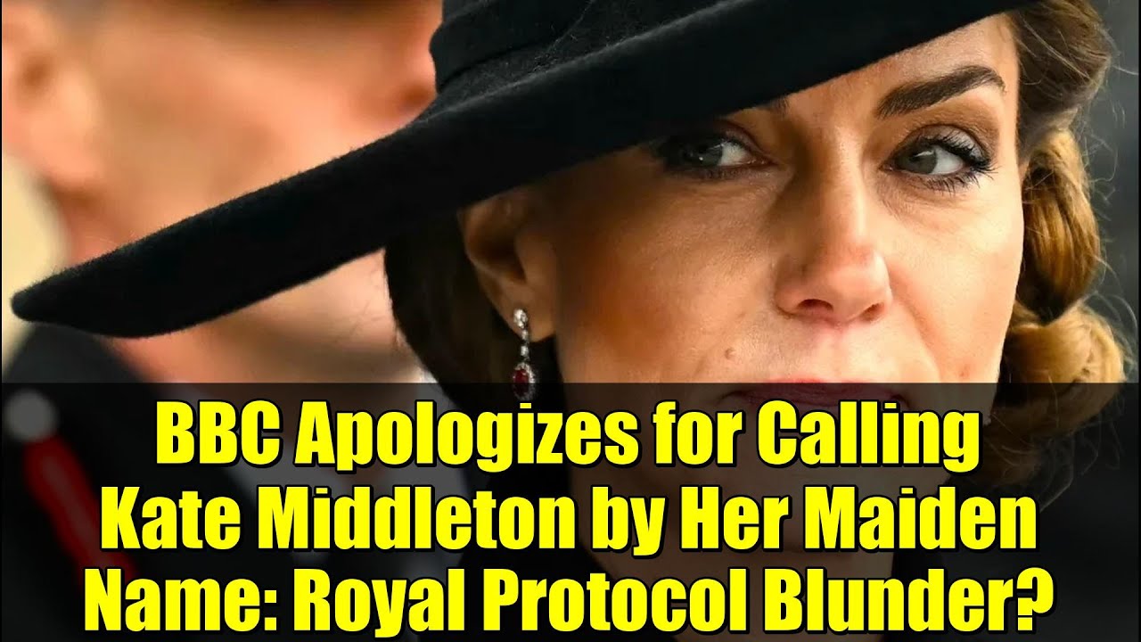 BBC извинилась за то, что назвала Кейт Миддлтон ее девичьей фамилией: ошибка королевского протокола?