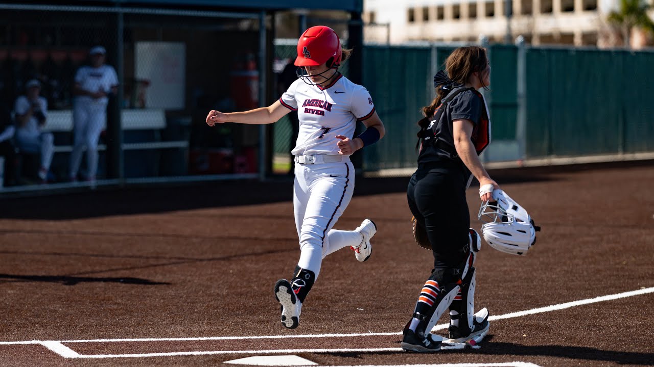 American River College Softball vs San Joaquin Delta College - Game 1 ...