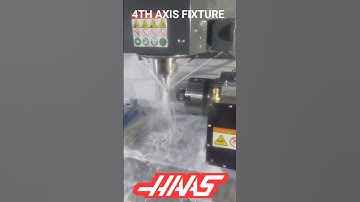 HAAS 4th axis fixture VF5 VF6 VF8 VF9 TM3P TM2P CNC MILL milling steel hub