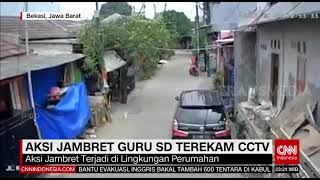 Aksi Jambret Guru SD Terekam CCTV | REDAKSI MALAM (13/08/21)