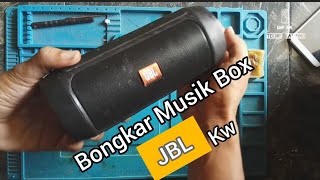 Cara Bongkar Musik Box JBL KW/BONGKAR SEPEKER JBL
