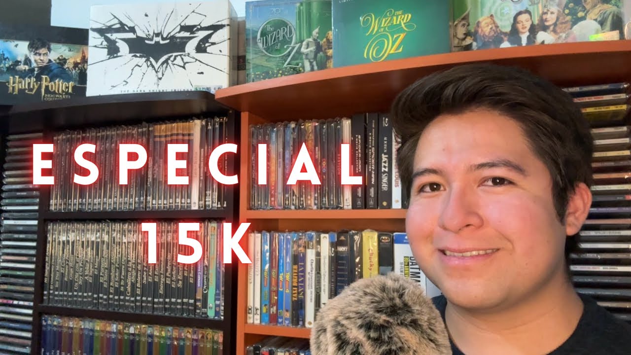 ASMR ESPECIAL 15K: MI COLECCIÓN DE PELÍCULAS💿