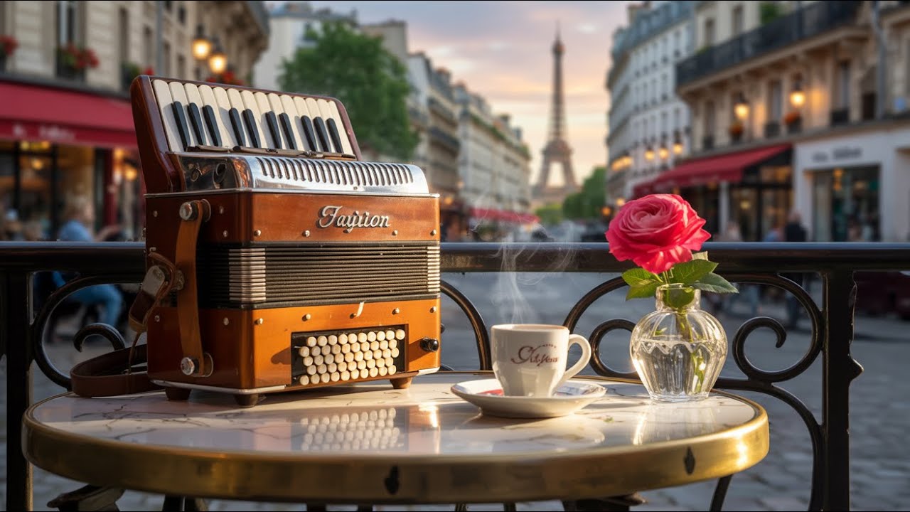 Soothing Accordion Music for Café – Relaxing Lounge Background
