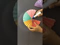 Amazing Paper Wall Decor Tutorial 🌈 | Creative Handmade Craft for Beginners