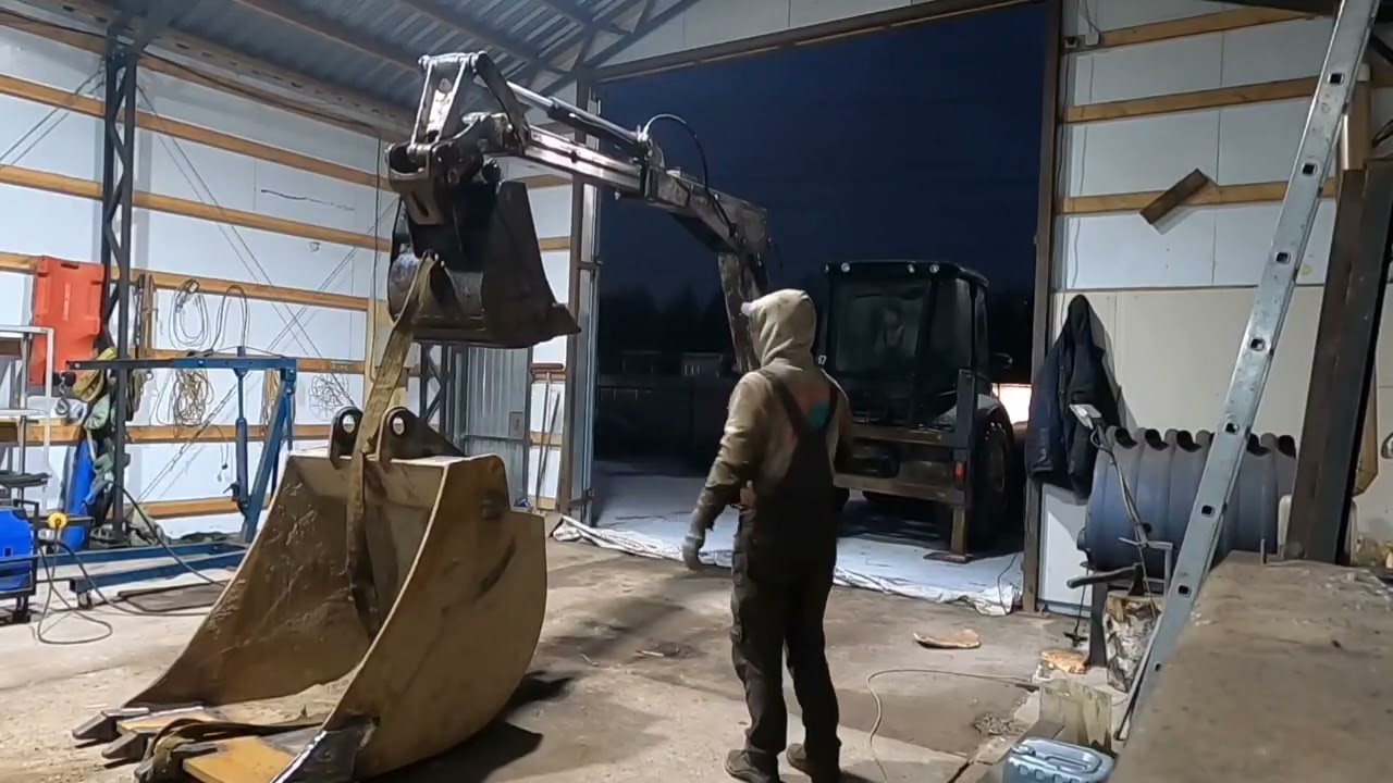 2 часть. Ремонт ковша, замена коронок. 