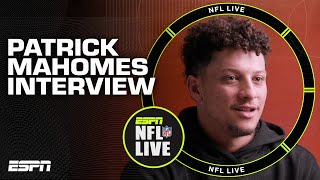 Travis Kelce is like my brother!  Patrick Mahomes sits down with Jeff Darlington | NFL Live