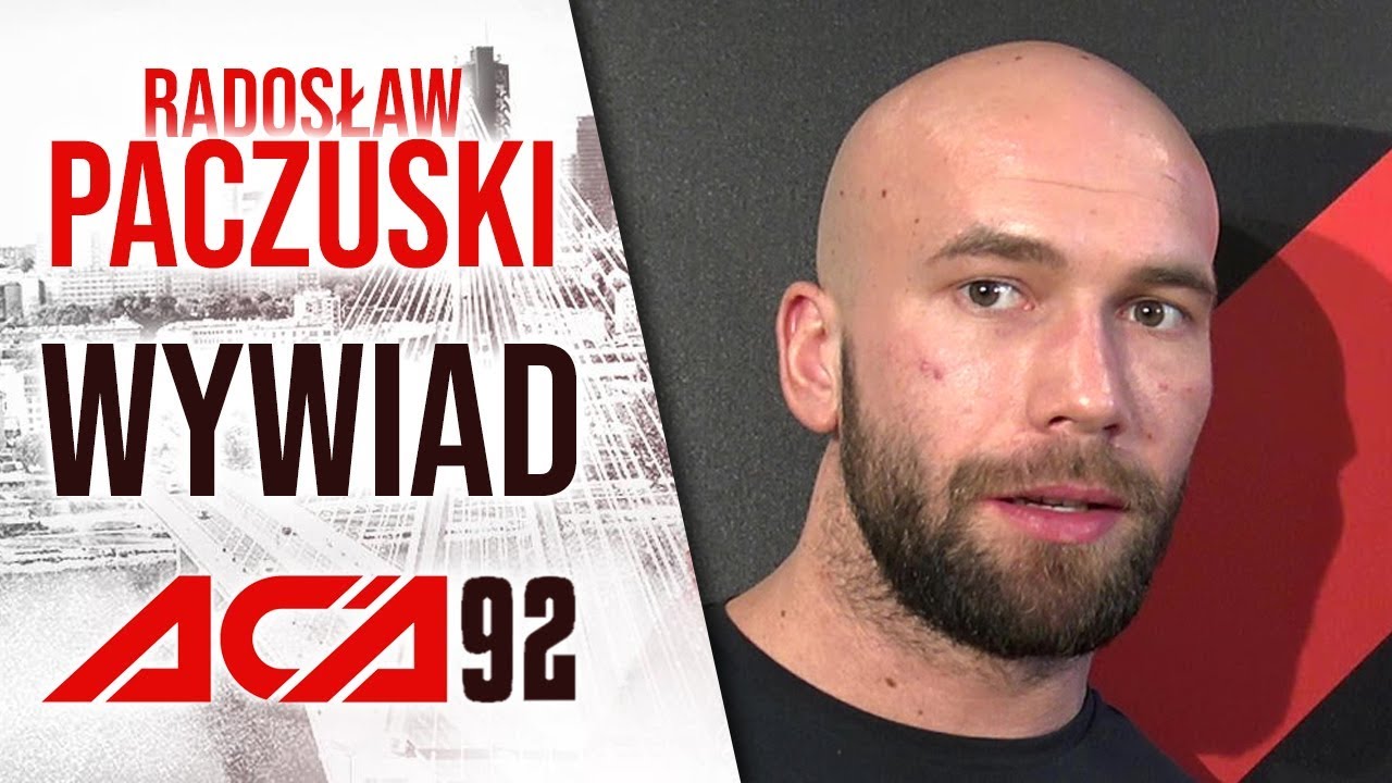 Radosław Paczuski o debiucie w MMA, FEN i Wrzosku - YouTube