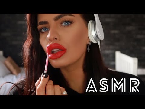 [ASMR] Lip Gloss Application 💋💄 *No Talking - Intense Mouth Sounds*