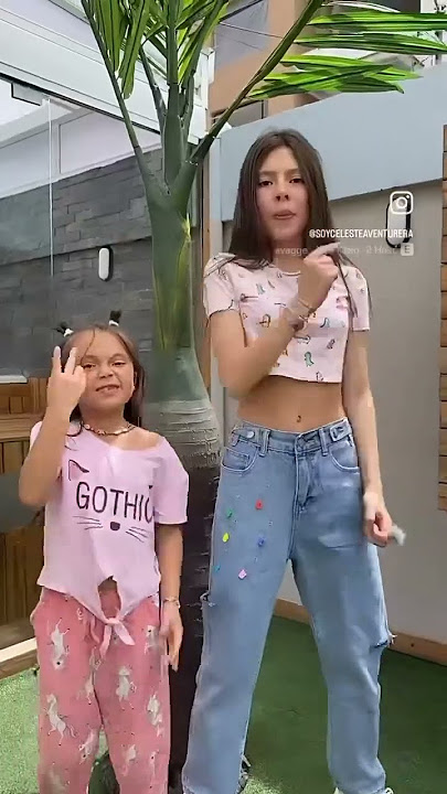 Suscríbete si te gusta verme bailar con mi hermanita #shorts