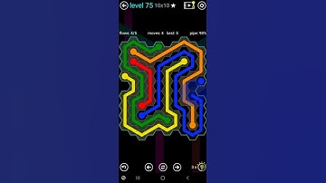 How To Solve Flow Free Hexes Extreme Pack Level 75 10x10 Board Walk Through Solution Walkthrough