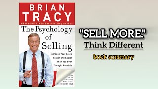 The Psychology of Selling by Brain Tracy | Book Summary | Audiobook  Net Worth