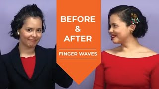 How to Style Finger Waves for Short Hair | Tutorial and Style Guide by Hairstory 972 views 3 years ago 1 minute