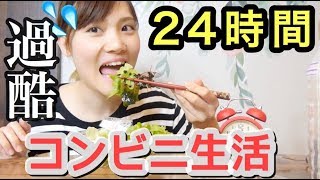 【２４時間】セブンイレブンの商品を１時間ごとに１品食べたら過酷すぎた。（後編）