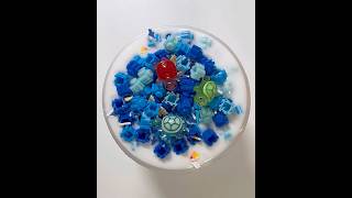 꼬북꼬북 🐢🐢 #slime #satisfying #crunchyslime #슬라임 #asmr #shorts #slimeasmr #food #turtle