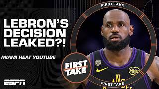 Kendrick Perkins on Miami’s scheduled press conference for LeBron: 'THIS IS A SIGN!’ | First Take
