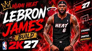 Download lagu Best *MIAMI HEAT* LeBron James build in NBA 2K27!