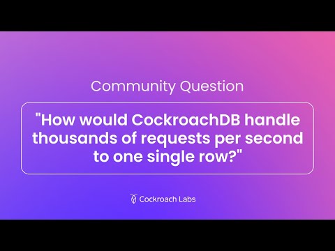 When should you use follower reads? | Hot rows explained