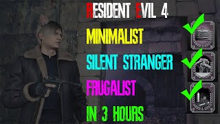 How To Get Minimalist, Silent Stranger, and Frugalist All in One Go (FULL GAME)