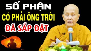 SỐ PHẬN MỖI NGƯỜI CÓ PHẢI ÔNG TRỜI Đã Sắp Đặt - Sư cô Tâm Tâm (nên nghe)