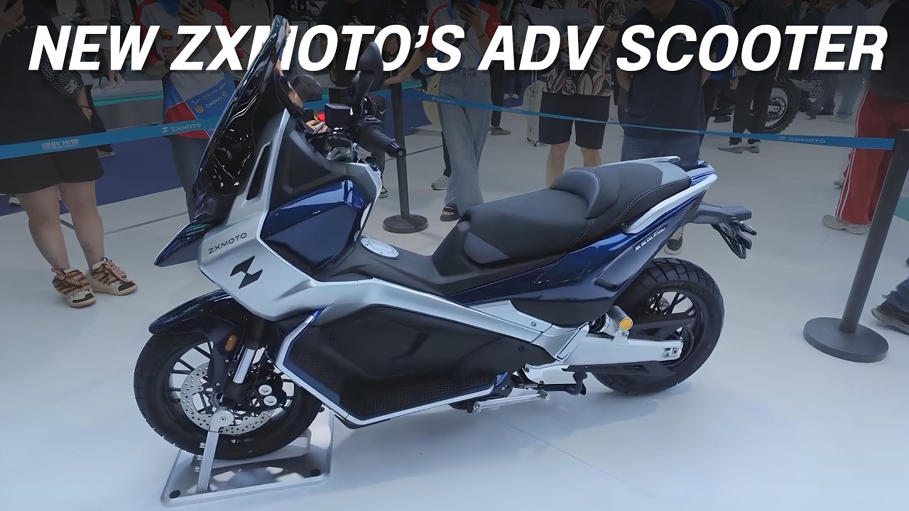 2027 ZXMOTO 250T ADV — Finally, an ADV Scooter Done Right - YouTube